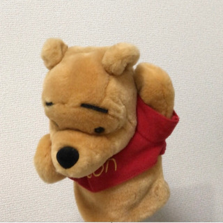 プーさん　指人形の画像