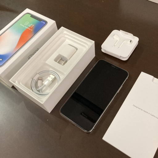 【決定しました】iPhoneX シルバー　64GB simフリー