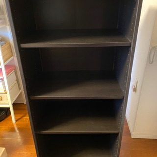 無料譲渡。IKEA本棚、収納棚。の画像