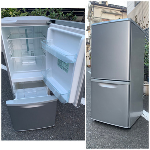 配送無料当日配送‼️パナソニック 138L 冷蔵庫 ✅ 清掃済み 洗濯機 も出品