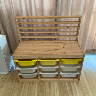 IKEA トロファスト　おもちゃ収納　トミカ収納