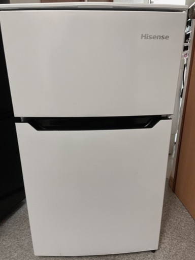 【超美品】2019年製　2ドア冷蔵庫93L