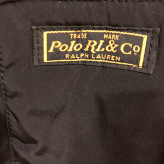 【値下げ！】POLO ポロ ラルフローレン  ダウンベスト ライダースの画像