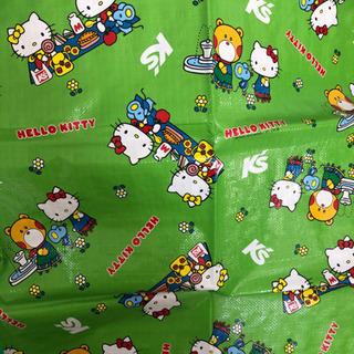 未使用　レジャーシート　キティの画像