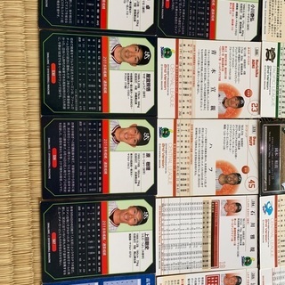 プロ野球カードの画像