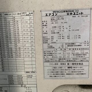 ダイキン　パッケージエアコンの画像