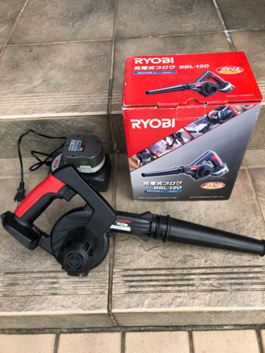 RYOBI充電式ブロア　BBL−120 電池パック付