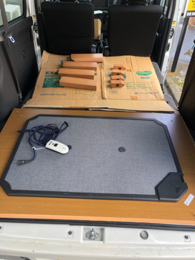 こたつ カーボンヒーター 家具調 80×120×40〜45cm 2014製 東谷