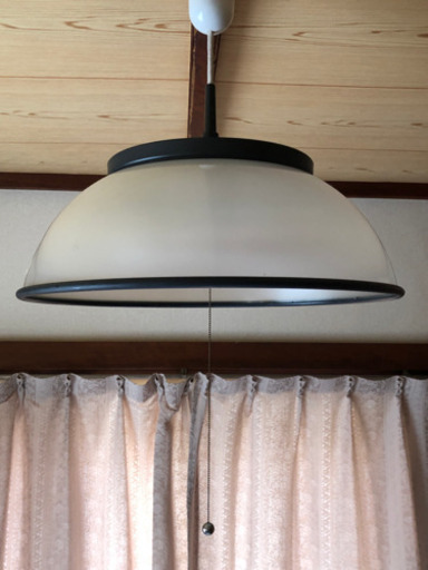 三菱電機★蛍光灯32/30w円形シェード★中古作動します