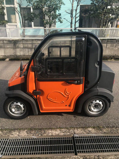 電気ミニカー タケオカ ダウンタウンガール スタッドレスタイヤ&自賠責付き