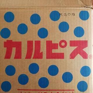 差し上げます 絶版 カルピス空箱 昭和50年代の画像
