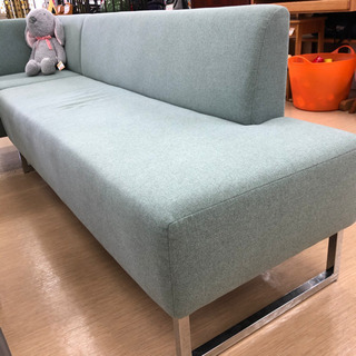 コーナーソファ☆2点セット☆ベンチソファー☆すっきりとしたデザインの椅子です。の画像