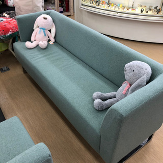 コーナーソファ☆2点セット☆ベンチソファー☆すっきりとしたデザインの椅子です。の画像