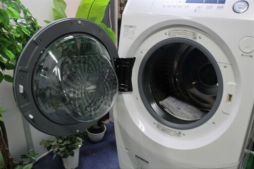 R2552) SHARP  中古 SHARP 19年式 ES-H10D 10kg洗い 6kg 乾燥 ドラム式洗濯乾燥機 ファミリータイ