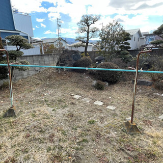 物干し竿、土台　無料で差し上げます。