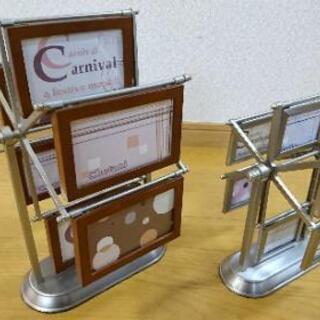 ★３点セット価格★赤ちゃんフォトフレーム、観覧車写真立てセットの画像