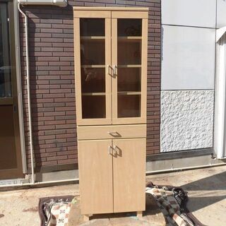 JM9030)コーナン商事株式会社 食器棚/カップボード 上下分...