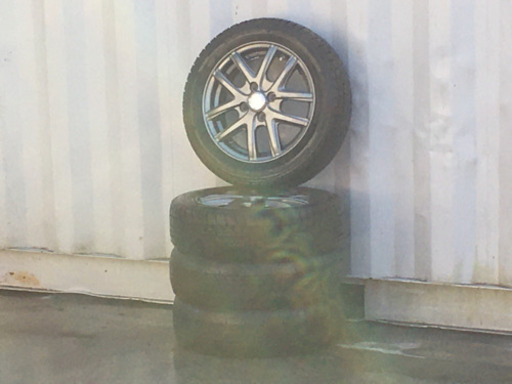 格安で！スタッドレスタイヤ◇CRクリケット アルミホイール4本セット◇14×4.5J◇軽自動車◇155/65R14◇共豊◇