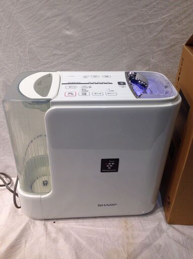 ★2851★SHARP　シャープ　加熱気化式加湿機　HV-Z70CX-W　加湿器　2010年製　プラズマクラスター　乾燥　風邪対策