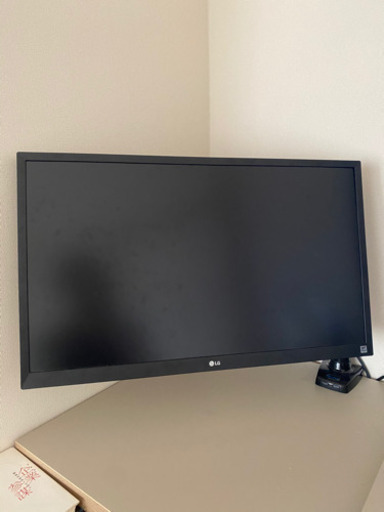 LG 27インチモニター　アーム付き
