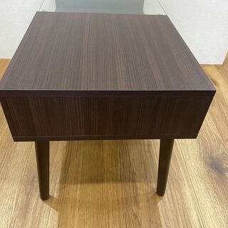 リビングテーブル　センターテーブル　収納 引き出し付き テレワーク②の画像