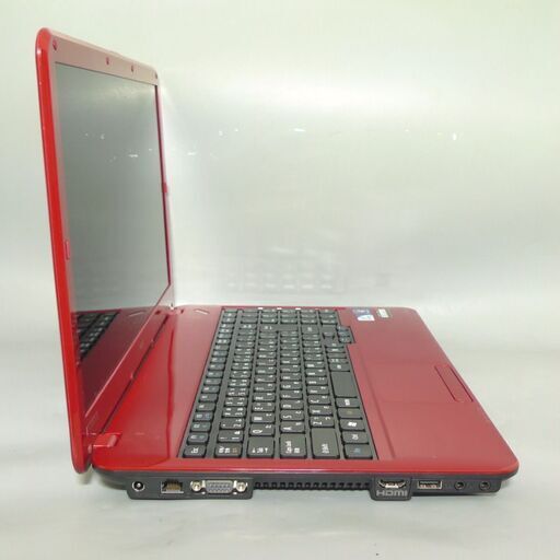 送料無料 レッド希少品 早い者勝ち ノートPC 中古良品 15.6型 NEC LS150DS1YR Pentium 4GB 640GB