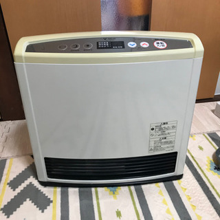 ガスファンヒーター　都市ガス用　ガスホース付き