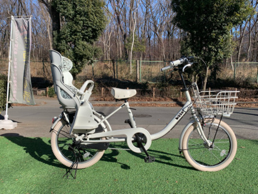 中古 ブリヂストン ビッケ2 内装3段 オートライト 子供乗せ2人乗り