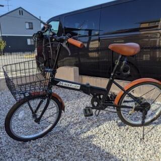 《美品》シマノ　折り畳み式自転車