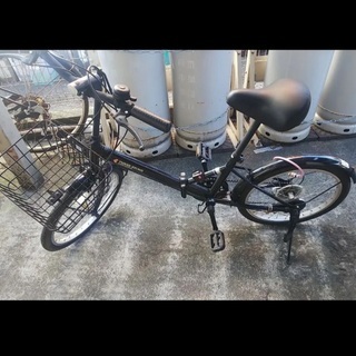 折り畳み自転車　6段ギア