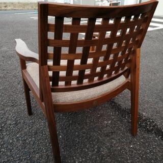 高級家具　飛騨ウッドワークス　幅広　椅子　TWW  W622