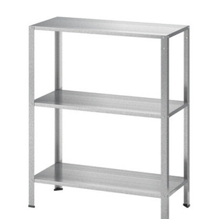 【引渡し済】IKEAヒュッリス／スチールラック【引越に伴い処分予定】の画像