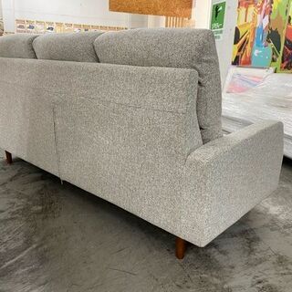 『商談中』【愛品館 江戸川店】EUCAS　カウチソファ　３Pソファ　ソファ　ID:156-008642-007　配送可　代引き配送可（代引きの場合は現金のみのお取り扱いになります）の画像