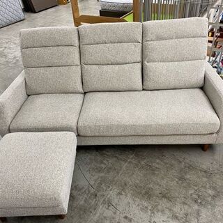『商談中』【愛品館 江戸川店】EUCAS　カウチソファ　３Pソファ　ソファ　ID:156-008642-007　配送可　代引き配送可（代引きの場合は現金のみのお取り扱いになります）の画像
