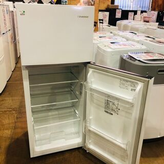 【管理IR012348-105】ハイセンス 2017年 HR-B12A 120L 2ドア冷凍冷蔵庫の画像