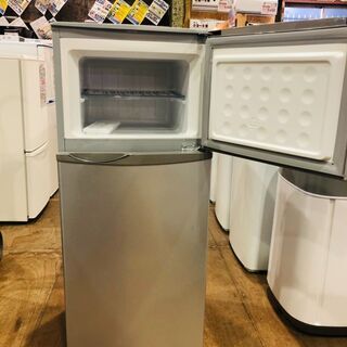 【管理IR012562-007】シャープ 2013年 SJ-H12W-S 118L 2ドア冷凍冷蔵庫の画像