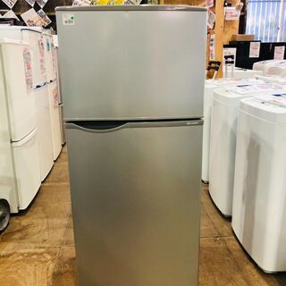 【管理IR012453-105】シャープ 2017年 SJ-H12B-S 118L 2ドア冷凍冷蔵庫の画像