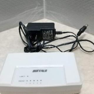 【中古美品】バッファロー スイッチングハブ