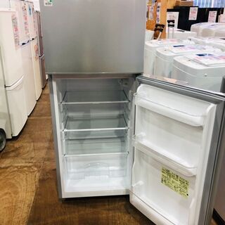 【管理IR012453-105】シャープ 2017年 SJ-H12B-S 118L 2ドア冷凍冷蔵庫の画像