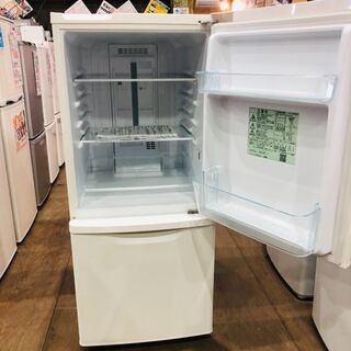 【管理IR012524-104】パナソニック 2019年 NR-B14CW-W 138L 2ドア冷凍冷蔵庫の画像