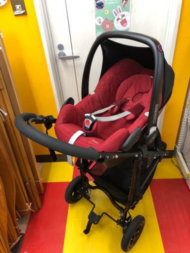 エアバギー　AirBuggy COCO ブレーキモデル＆マキシコシペブル　連結タイプ　新生児～３歳頃　ＧＭＰインターナショナル