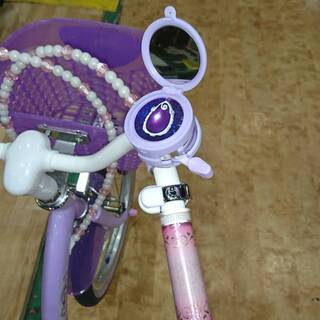 人気のプリンセス！18インチ　子供用自転車　ちいさなプリンセスソフィア＆スカイの画像