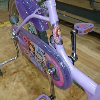 人気のプリンセス！18インチ　子供用自転車　ちいさなプリンセスソフィア＆スカイの画像