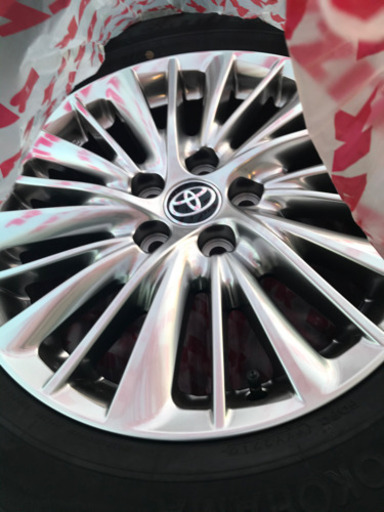 30アルファード純正タイヤアルミ　ナット付き　今日取りに来れる方値引きします