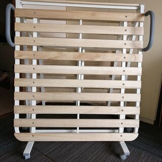 すのこ　折りたたみベッド