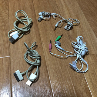 充電器　イヤホン
