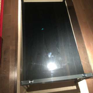 お洒落！ガラステーブルの画像