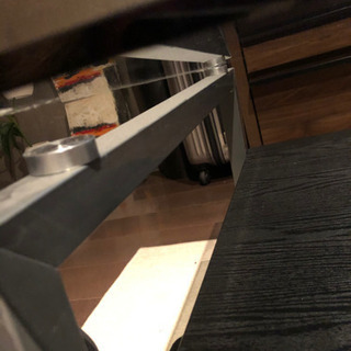 お洒落！ガラステーブルの画像