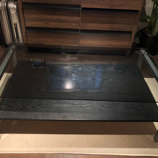 お洒落！ガラステーブル