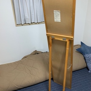 姿見　アンティーク　フレンチカントリー風　天然木の画像